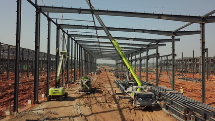 首臺中大挖即將在中聯智慧產業城震撼下線，引領工程機械智造新篇章